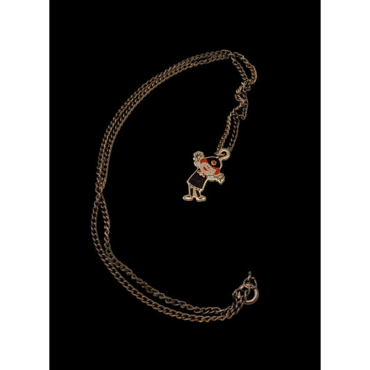 Vintage Girl Scout Brownie Necklace