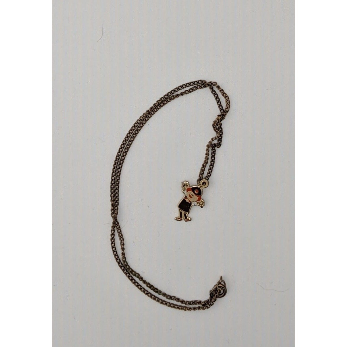 Vintage Girl Scout Brownie Necklace