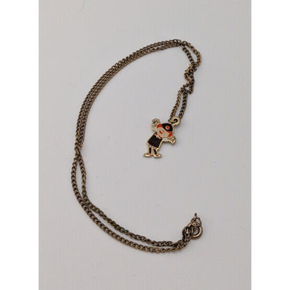 Vintage Girl Scout Brownie Necklace