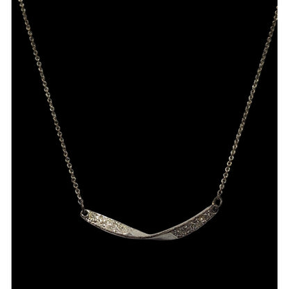 Vintage Avon Mona Twist Rhinestone Necklace