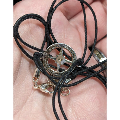 Adventurous Outdoor Themed Compass Pedant Necklace