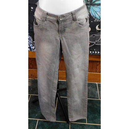L.E.I. Ashley Lowrise Skinny Jeans Faded Grey