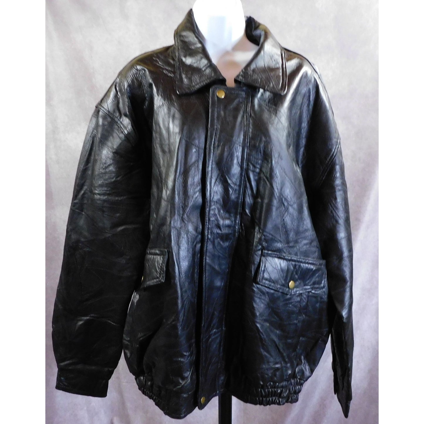 Vintage Napoline Leather Outfitters Genuine Leather Jacket NWT