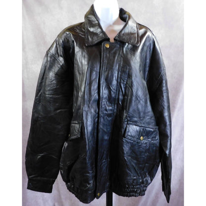 Vintage Napoline Leather Outfitters Genuine Leather Jacket NWT