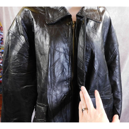 Vintage Napoline Leather Outfitters Genuine Leather Jacket NWT