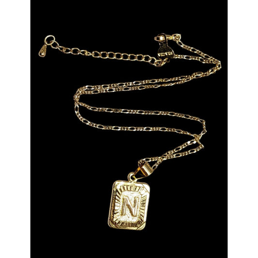 Modern Chic Bracha N Initial Pendant Necklace