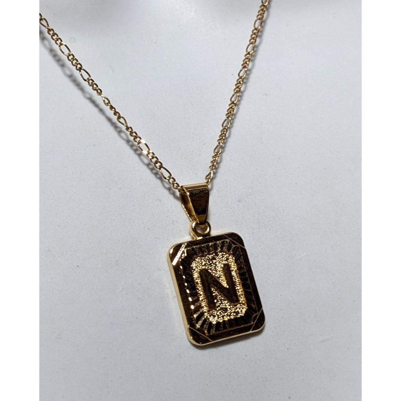 Modern Chic Bracha N Initial Pendant Necklace