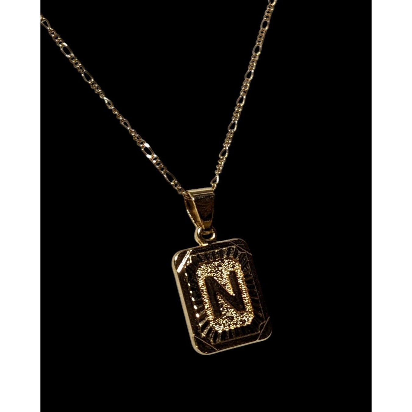 Modern Chic Bracha N Initial Pendant Necklace