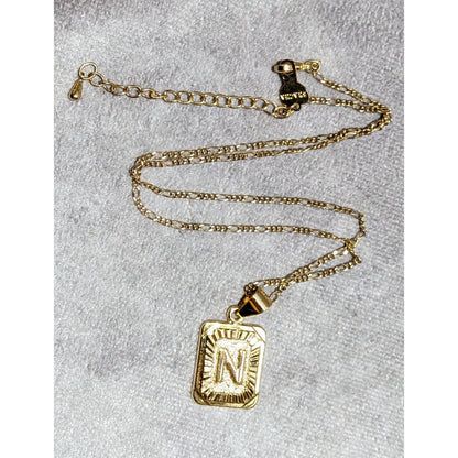 Modern Chic Bracha N Initial Pendant Necklace