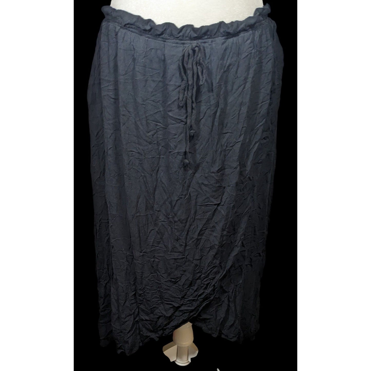 143 Story Gothic Knee Length Wrap  Skirt