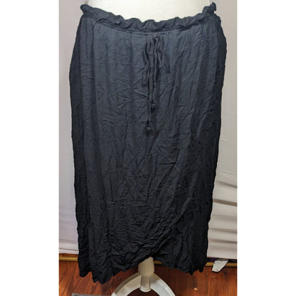 143 Story Gothic Knee Length Wrap  Skirt