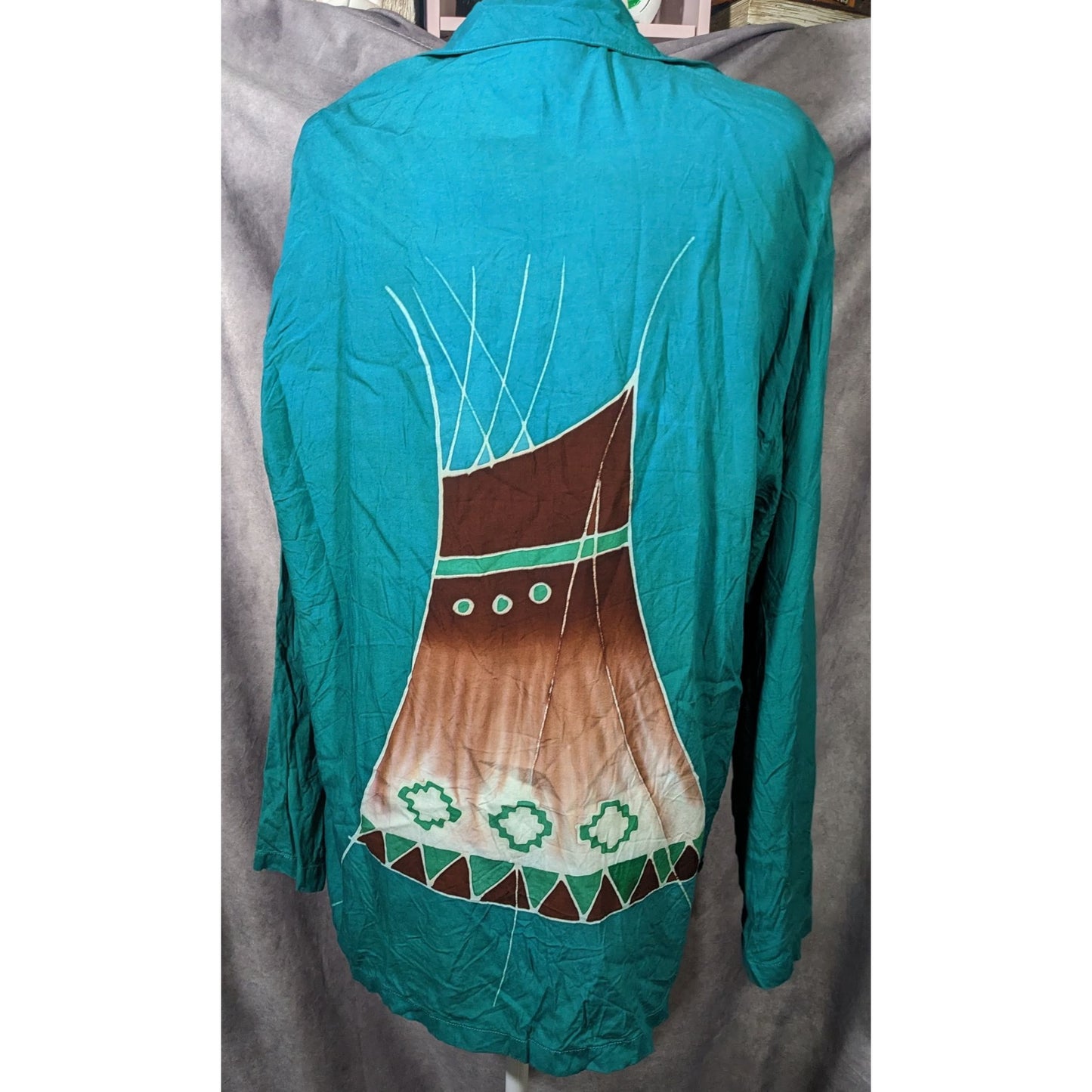 Tribal Traditions Native Global Art Cardigan Size XS