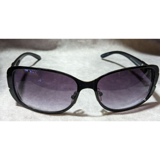 Rocco Originals Black Sunglasses With Rhinestone Accents