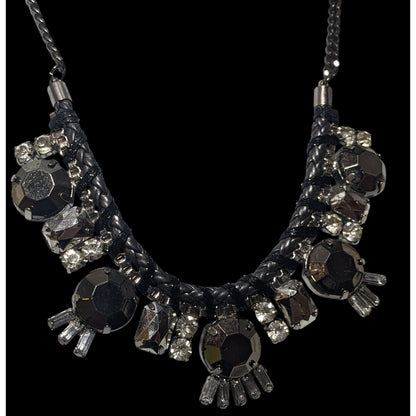 Express Glam Goth Chunky Costume Necklace