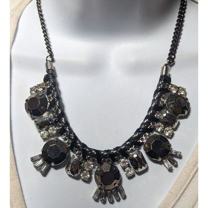 Express Glam Goth Chunky Costume Necklace