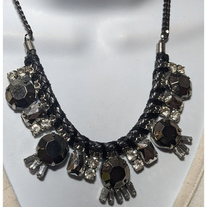 Express Glam Goth Chunky Costume Necklace