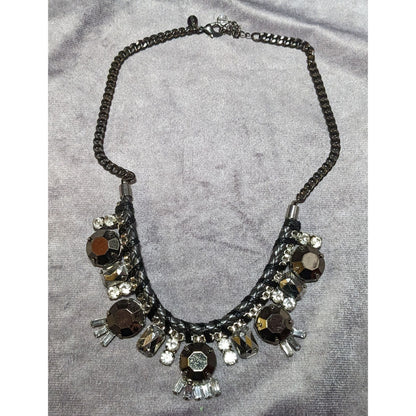 Express Glam Goth Chunky Costume Necklace