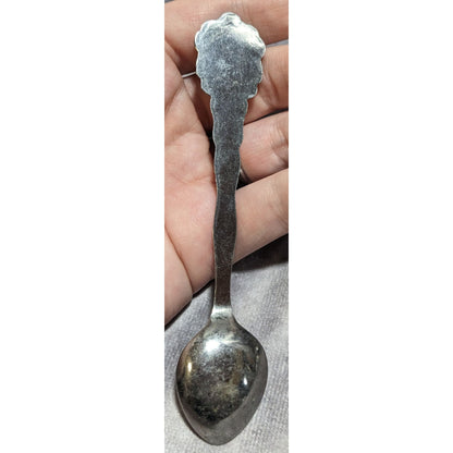 Vintage Travel Silver Tone Playa De Los Cristianos Tenerife Souvenir Spoon 5 Inch