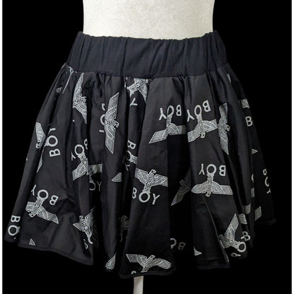 Boy London Black And White Circle Skirt Size Small