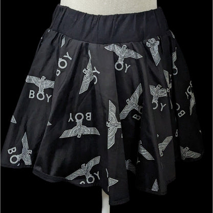 Boy London Black And White Circle Skirt Size Small