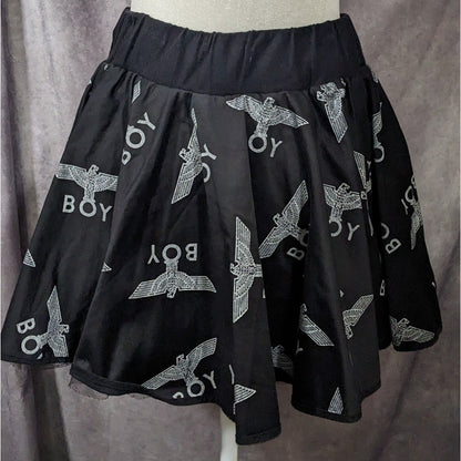 Boy London Black And White Circle Skirt Size Small