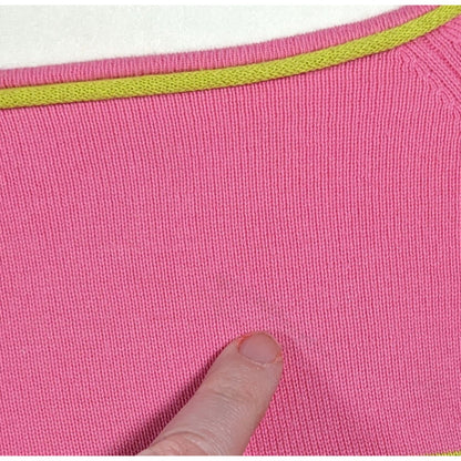Lilly Pulitzer Pink And Green Striped Top Size XS