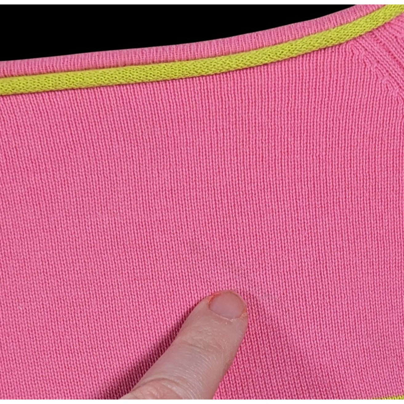 Lilly Pulitzer Pink And Green Striped Top Size XS