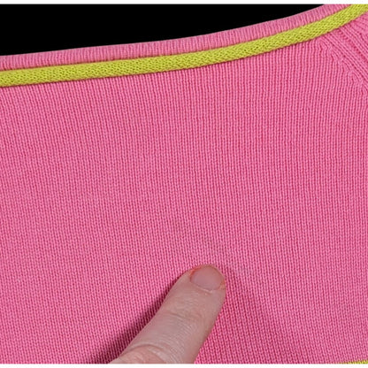 Lilly Pulitzer Pink And Green Striped Top Size XS