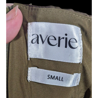 Averie Brown And White Snake Dress With Corset Bodice