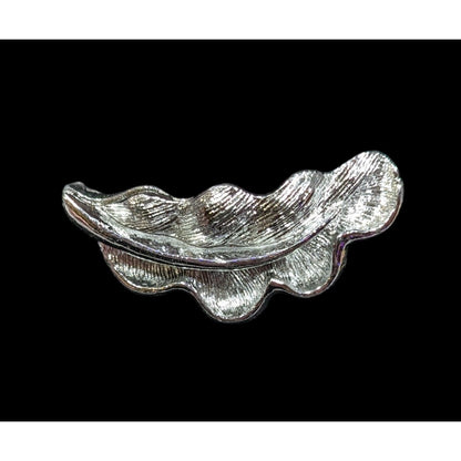 Gerry's Vintage 60s Silver Tone Oak Leaf Brooch