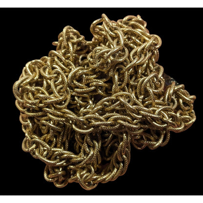 Classic Lightweight Gold Tone Chain Necklace