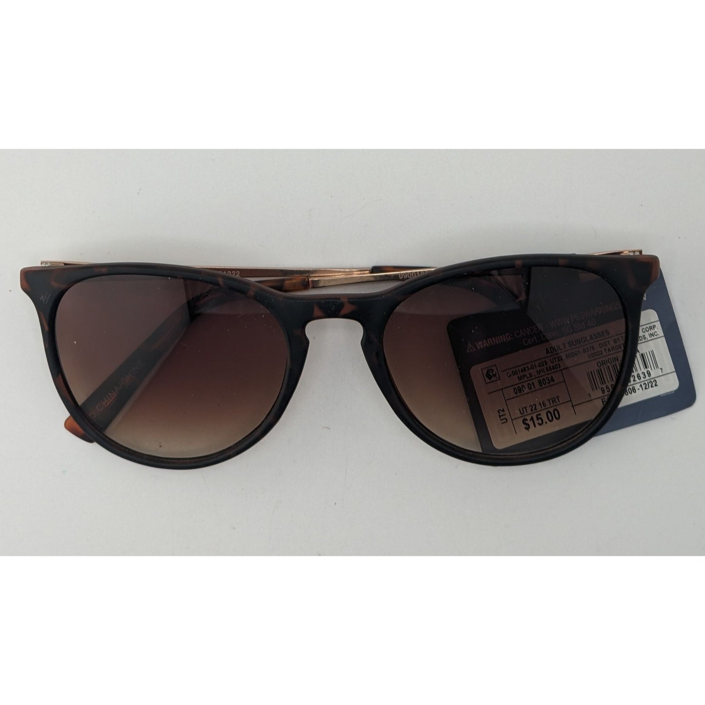 Universal Thread Womens Gradient Tortoise Sunglasses