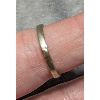 Whimsical Sterling Silver Ring With Teal Stone Size 8