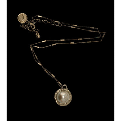 Boho Romantic Vintage Style Jane Marie Faux Pearl Pendant Necklace