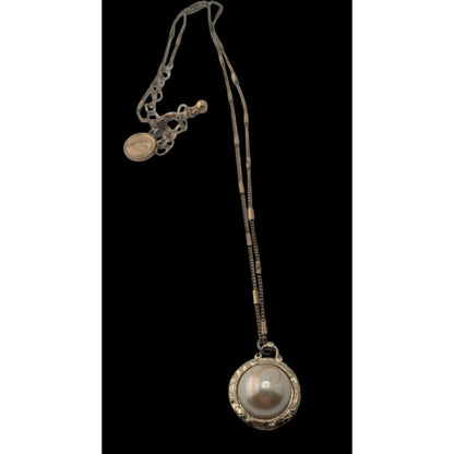 Boho Romantic Vintage Style Jane Marie Faux Pearl Pendant Necklace
