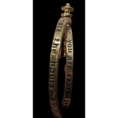 Whimsical Fantasy Engraved Hourglass Gyroscope Pendant Necklace