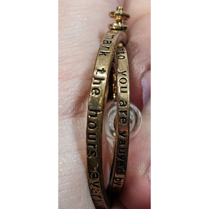 Whimsical Fantasy Engraved Hourglass Gyroscope Pendant Necklace