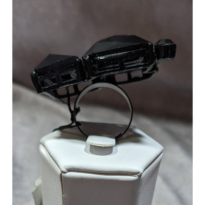 Tracy Lynn Glam Goth Around Midnight Statement Ring