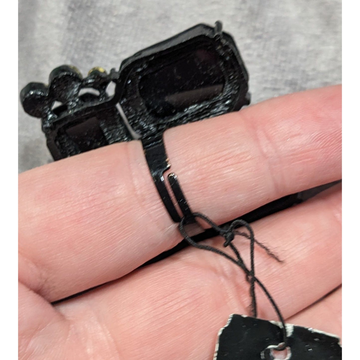 Tracy Lynn Glam Goth Around Midnight Statement Ring