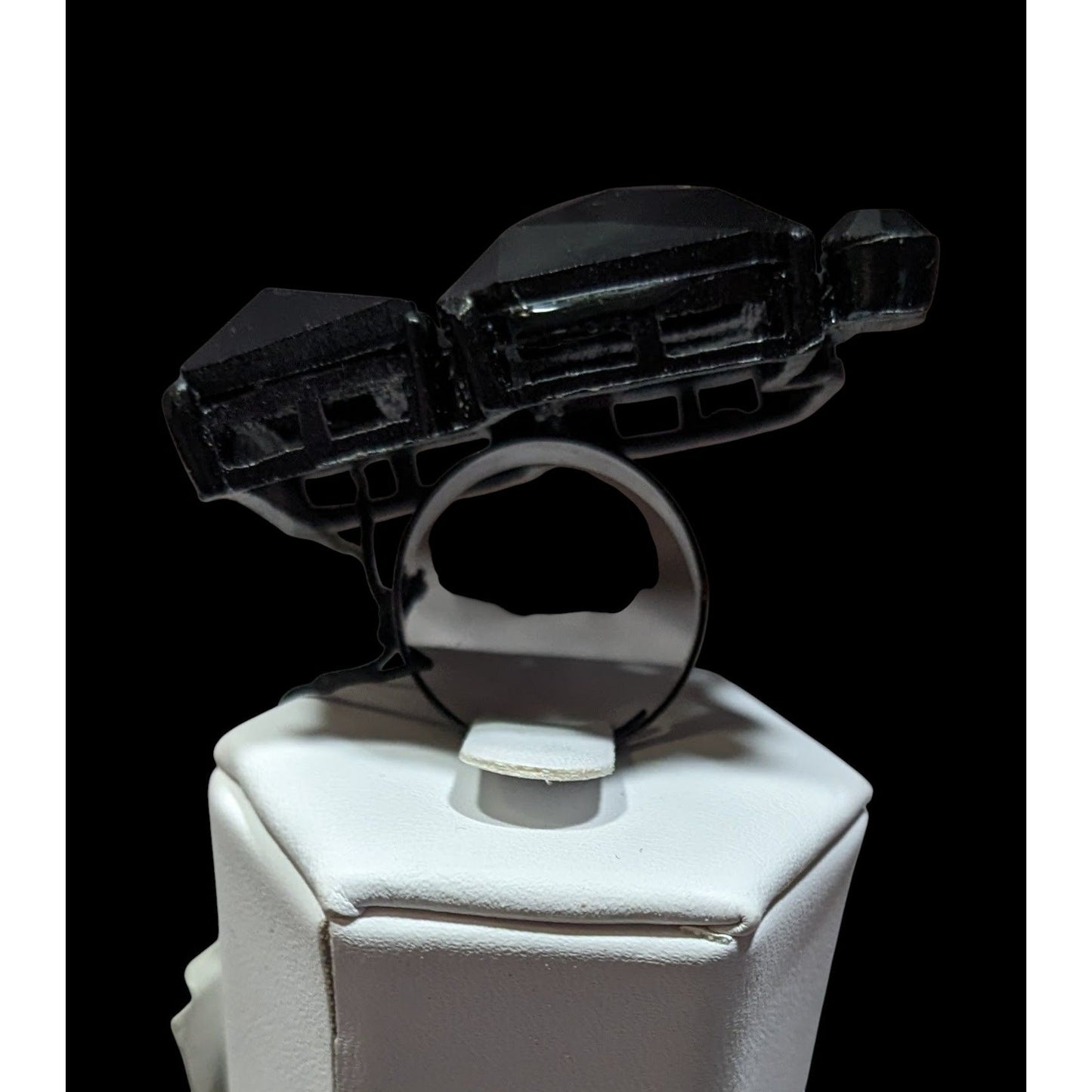 Tracy Lynn Glam Goth Around Midnight Statement Ring