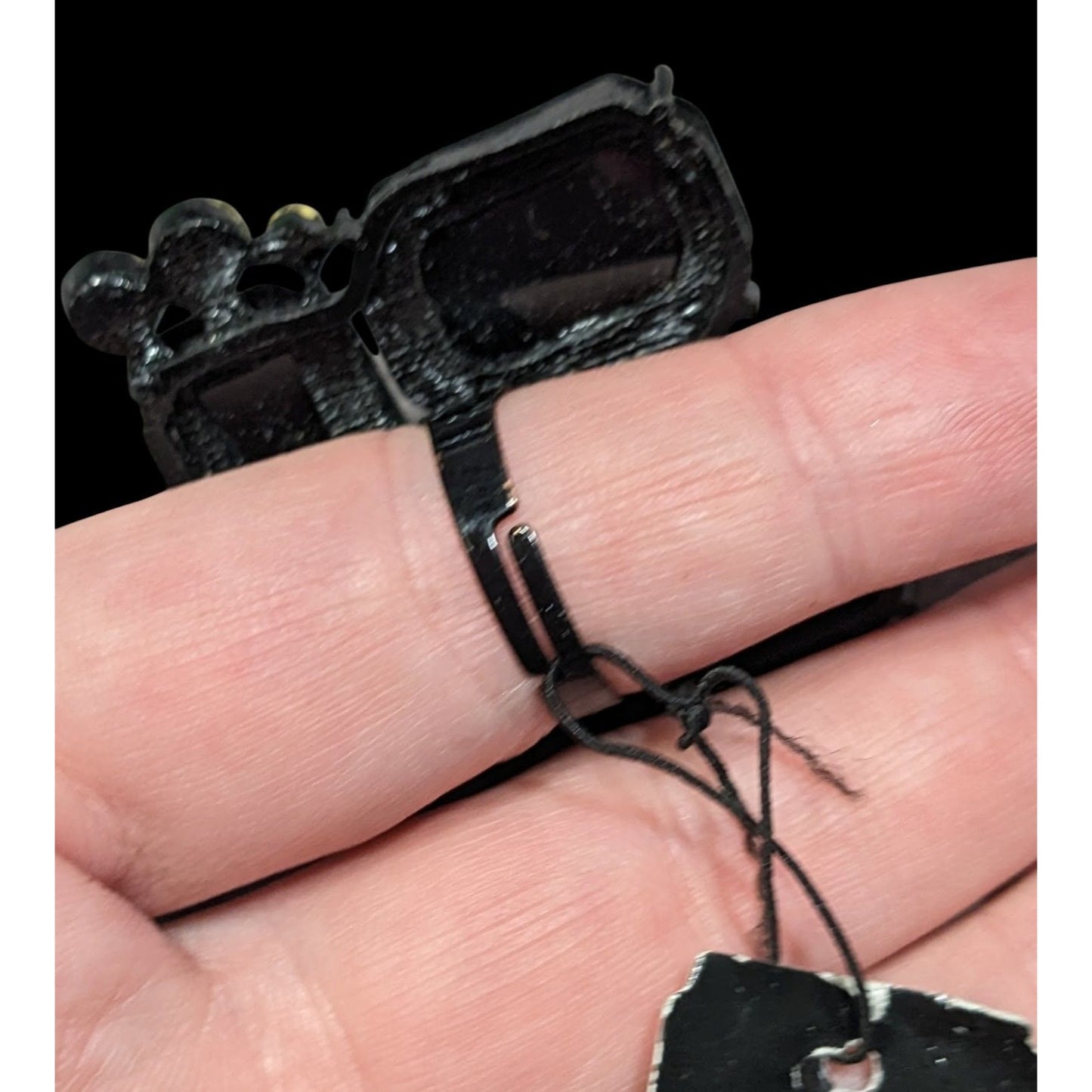 Tracy Lynn Glam Goth Around Midnight Statement Ring