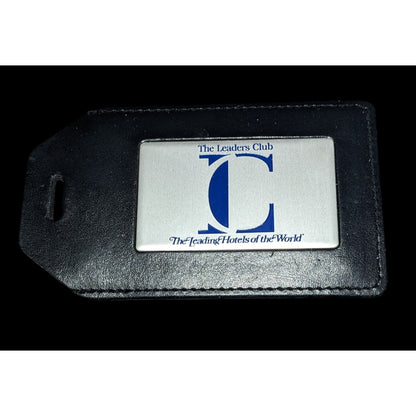 Leeman Ilani Cowhide Leaders Club Luggage Tag