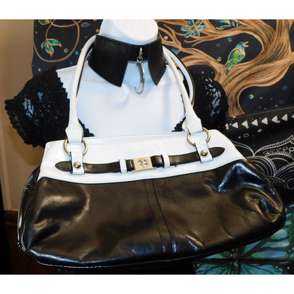 Giani Bernini Black And White Shoulder Bag