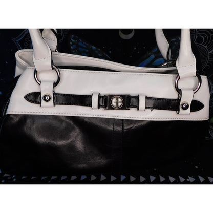 Giani Bernini Black And White Shoulder Bag