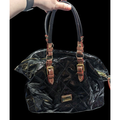 Nencioni Firenze Black Leather Italian Slouchy Bag