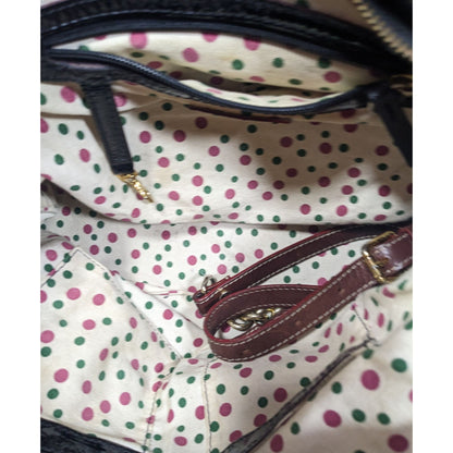 Nencioni Firenze Black Leather Italian Slouchy Bag