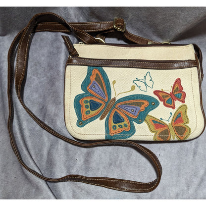 90s Vintage Rainbow Butterfly Purse by Relic