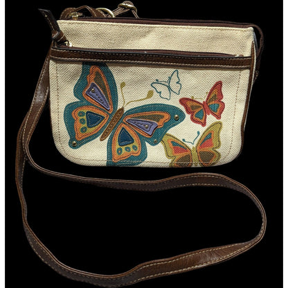 90s Vintage Rainbow Butterfly Purse by Relic