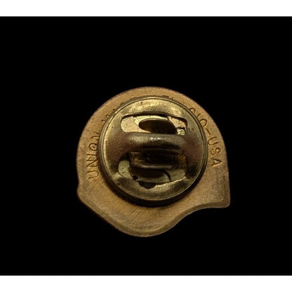United Way Vintage Brass Lapel Pin Gold Tone 3/4 Inch Collectible