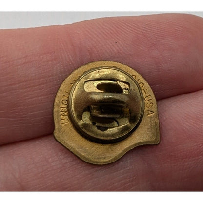 United Way Vintage Brass Lapel Pin Gold Tone 3/4 Inch Collectible